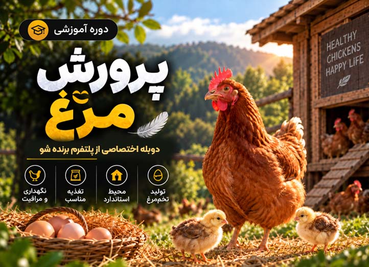 دوره پرورش مرغ